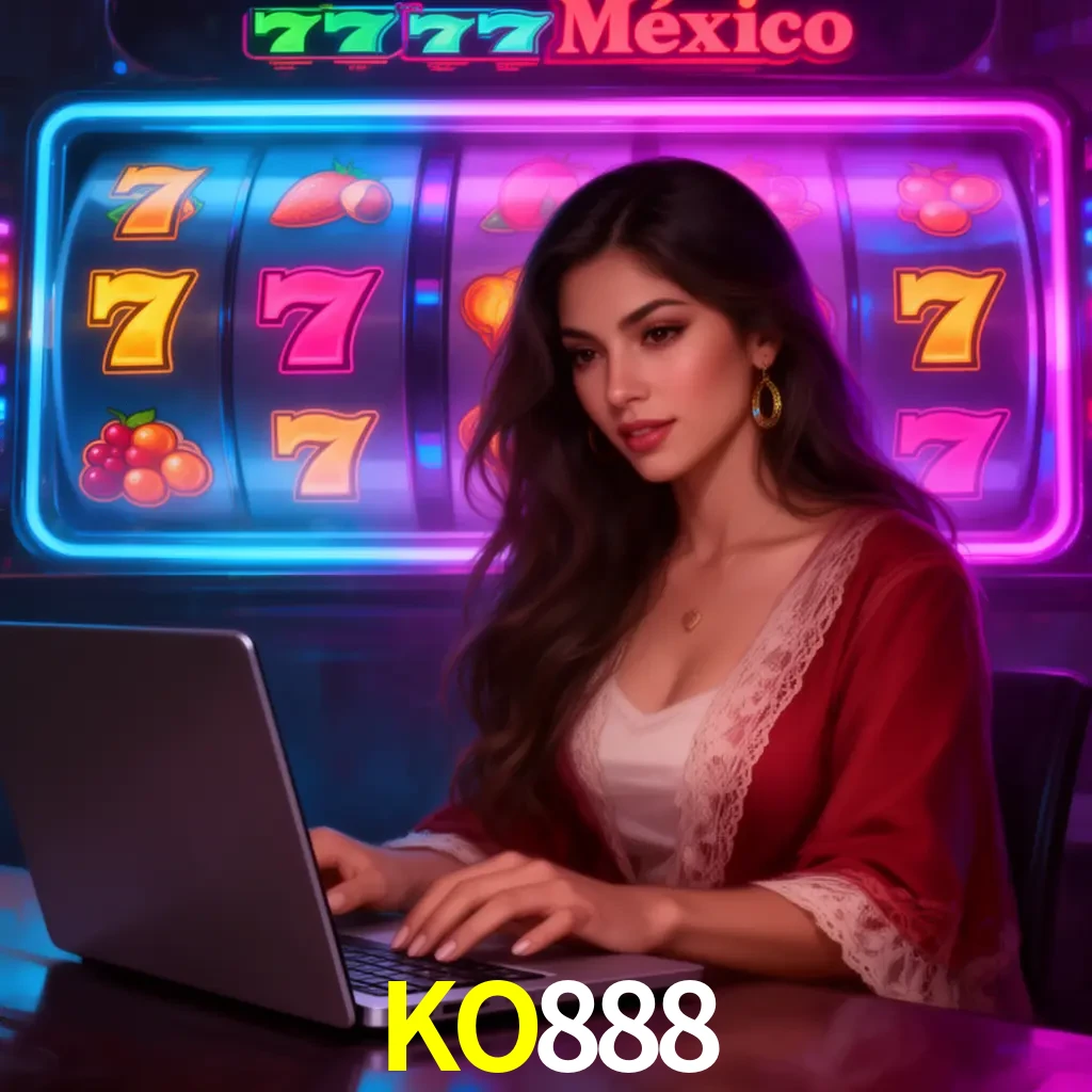 KO888 Slots - tragamonedas, RTP y control Tragamonedas KO888 con símbolos, saldo móvil y reglas de apuesta visibles